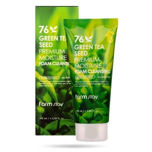 فوم شستشو چای سبز فارم استی - آبرسان | 100ml